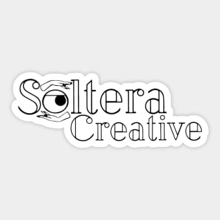 Soltera Creative Logo Sticker